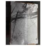 Grey and Black Canvas Print