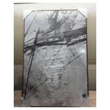 Grey and Black Canvas Print