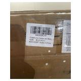 Coleshome Computer Desk 47 inch Modern Sturdy Office Desk Study Writing Desk for Home Office,Teak