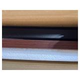 Coleshome Computer Desk 47 inch Modern Sturdy Office Desk Study Writing Desk for Home Office,Teak