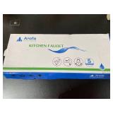 Kitchen Faucet, Kitchen Sink Faucet Arofa Single Handle Stainless Steel Brushed Nickel Pull Down Kitchen Faucet with Sprayer