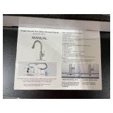 Kitchen Faucet, Kitchen Sink Faucet Arofa Single Handle Stainless Steel Brushed Nickel Pull Down Kitchen Faucet with Sprayer