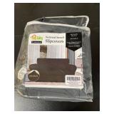 Easy-Going Stretch Sofa Slipcover 1-Piece loveseat - dark gray