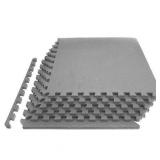 Everyday Essentials 1/2" Thick Flooring Puzzle Exercise Mat with High Quality EVA Foam Interlocking Tiles