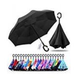 Owen Kyne Windproof Double Layer Folding Inverted Umbrella - broken handle