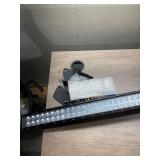 LED Light Bar TURBO SII 50 Inch Curved 288W 5D Spot Flood Combo Beam Led Bar with Wiring Harness Kit for Trucks Jeep Toyota SUV ATV UTV Polaris Boats