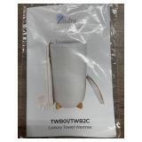 Zadro Luxury Ultra Large Towel Warmer in White - Retails $158.00