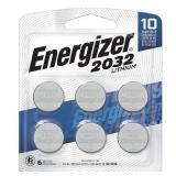 Energizer - 2032 Batteries (6 Pack), 3V Lithium Coin Batteries