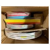 Zak Designs 16-Piece Color-Changing Tumbler Melamine Plate Bowl Dinnerware Set, Service for Four, Indoor and Outdoor