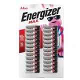 Energizer MAX Alkaline AA Batteries, 48-Pack