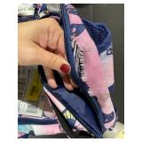 Girls butterfly backpack and lunch box set