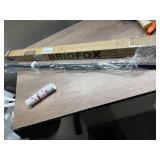 BRIOFOX Tension Curtain Rod 43-73 Inches, Rust-Resistance Shower Curtain Rod for Windows or Doorways (incomplete)