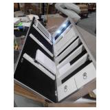 Iconic Home Glitzy Crystal-Bordered Rectangular Jewelry Armoire with Mirror - Retails $140.00 - Very Pretty!