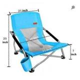 Low Profile Folding Beach Chair