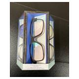 OPTIQUE Trifecta Square Reading Glasses (3 pack) +1.50