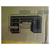 Sauder Heritage Hill Collection Classic Cherry finish Computer Credenza, new in box.