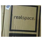 Realspace glass top Axley computer desk, new in box.