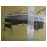 Sauder L-shaped desk. New in box. Measurements in pictures.