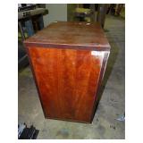 Lorell 2 drawer file cabinet with keys.