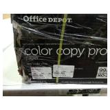Case of 4 reams of 11" x 17" color copy paper. 28lb 98 brightness premium color copy pro paper.