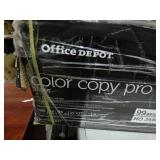 Case of 4 reams of 11" x 17" color copy paper. 28lb 98 brightness premium color copy pro paper.