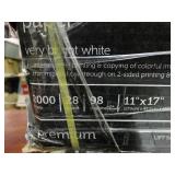 Case of 4 reams of 11" x 17" color copy paper. 28lb 98 brightness premium color copy pro paper.