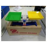 OHAUS school balance scale, in original box.
