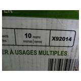 Case of 8 boise reams of 8.5" x 14" multi-use copy paper. 20lb and 92 brightness.