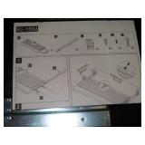 Brand new under desk keyboard tray with pullout mouse  tray.