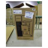 realspace 3 drawer lockable vertical file cabinet, new in box.