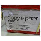 case of 8.5"x11" copy & print 20lb paper.