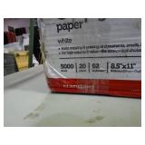 case of 8.5"x11" copy & print 20lb paper.