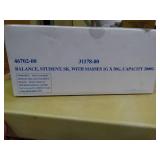 Student balance with masses. New in box.