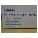 Student balance with masses. New in box.