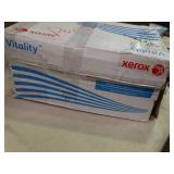 Case of 8 reams of Xerox 8.5"x11" vitality multipurpose copy paper.