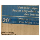 Case of 8 reams of Xerox 8.5"x11" vitality multipurpose copy paper.
