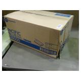 Case of Pacific Blue C-fold premium 2 ply paper towels.
