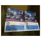 Case of 10 reams of Xerox Vitality 8.5"x11" multipurpose printer paper