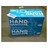 2 boxes of 100 count Advanced Sanitizer