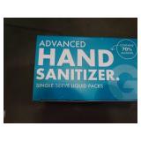 2 boxes of 100 count Advanced Sanitizer