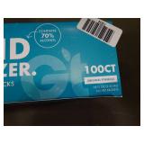 2 boxes of 100 count Advanced Sanitizer