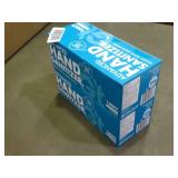 2 boxes of 100 count hand sanitizer packets.