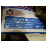Case of Xerox Vitality 8.5"x11" multipurpose printer paper