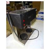Commercial Newco multi burner coffee maker.  Great for your office.