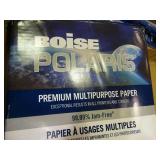 Box of 5 reams of Boise Polaris 11"x17" 20lb premium multipurpose paper