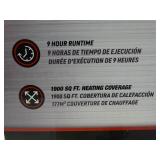 Brand new Dyno-Glo Delux 80K BTU portable forced air heater