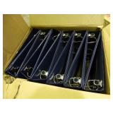Case of 1 1/2" binders. 12 binders in case.