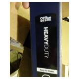 Case of 1 1/2" binders. 12 binders in case.