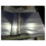 Case of 1 1/2" binders. 12 binders in case.