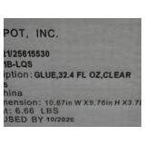 Case of 3 bottles of non toxic, washable, safe for children school glue.